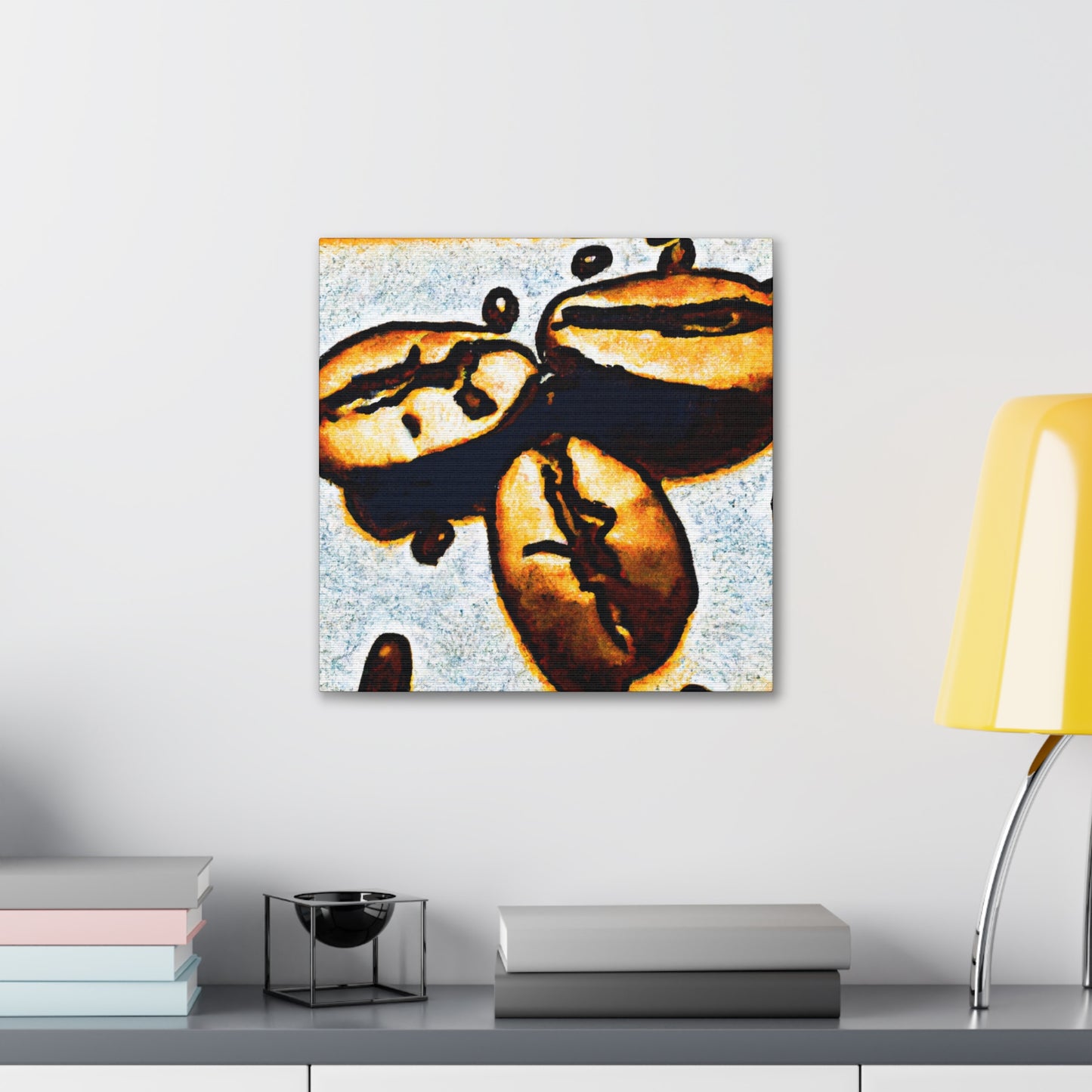 Coffee Beans Pop Art - Canvas