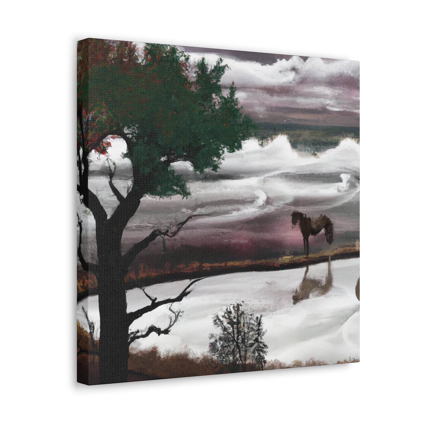 "Western Landscape Splendor" - Canvas