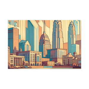 Queen City in Bloom - Canvas