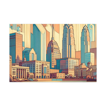 Queen City in Bloom - Canvas