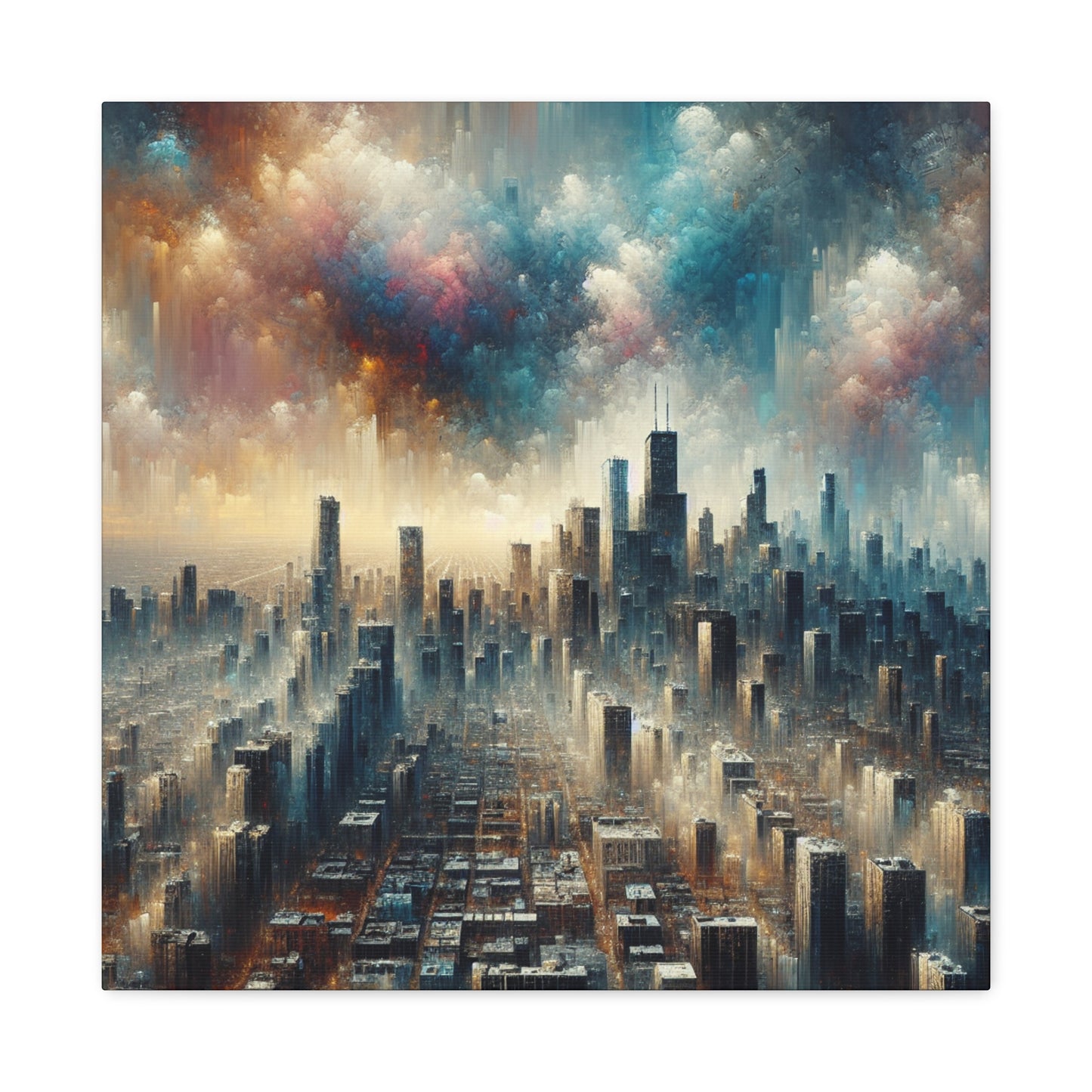 Windy City Energy Burst - Canvas