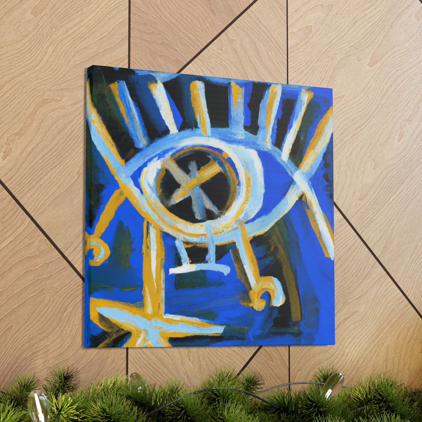 Compass in Expressionism - Canvas