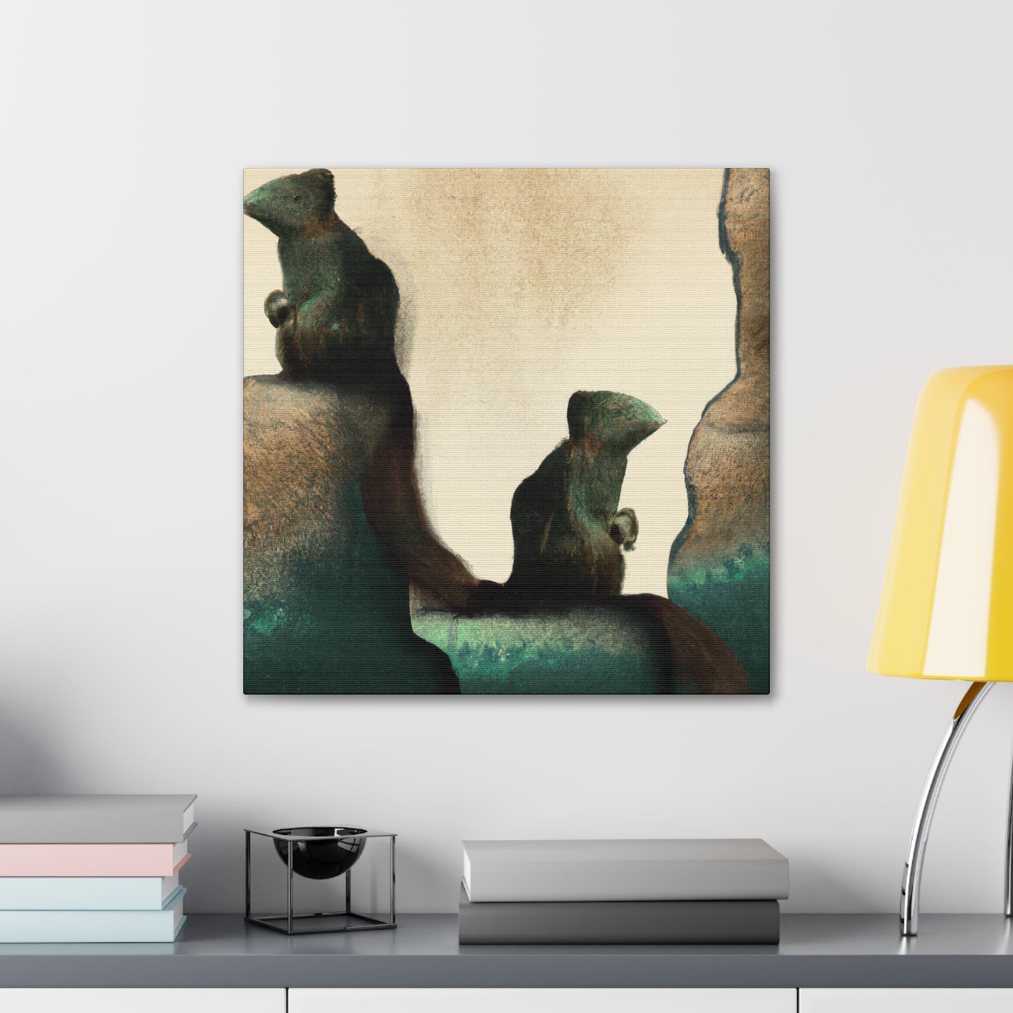 "Prairie Dog Utopia Dream" - Canvas