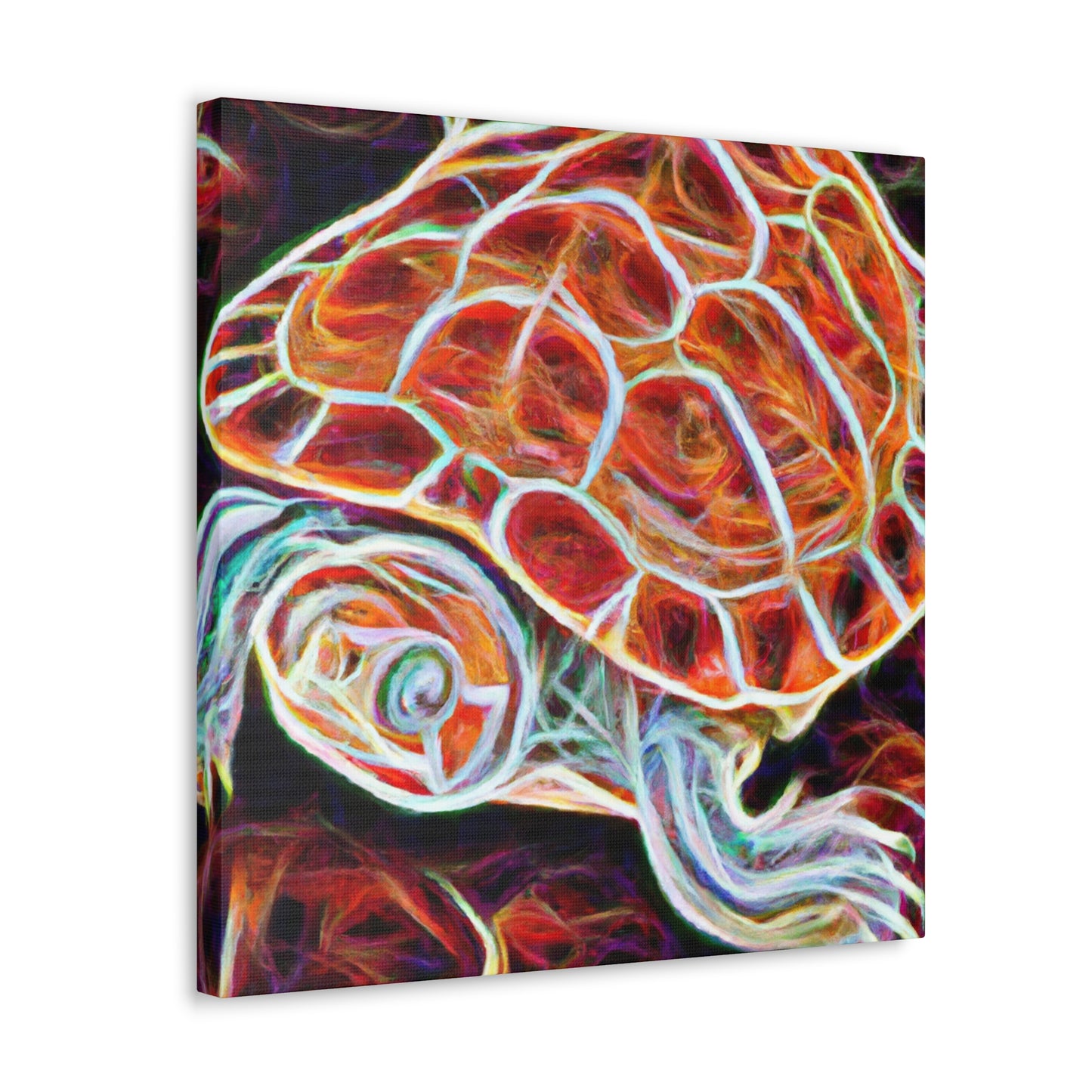 "Turtle Solitaire Magnificence" - Canvas