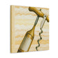 "Corkscrew in Art Deco" - Canvas