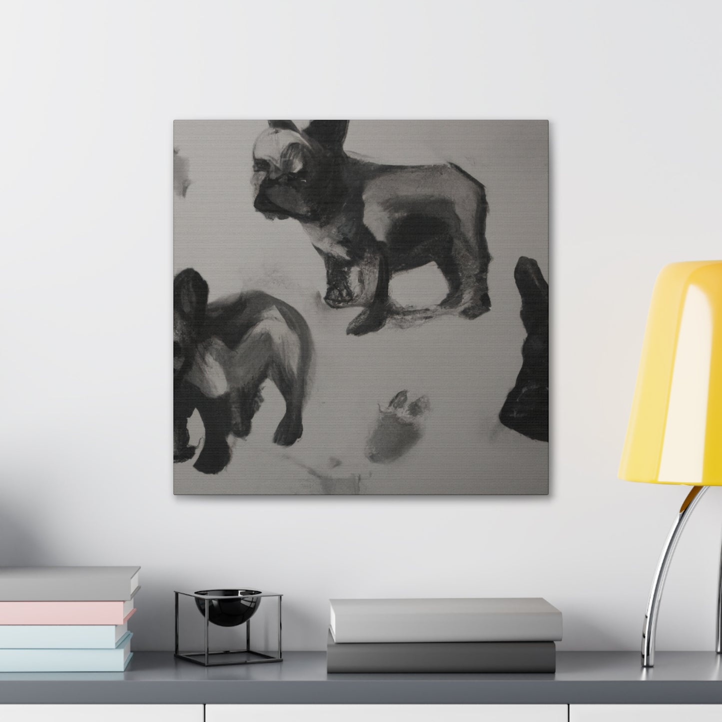 French Bulldog Majesty - Canvas