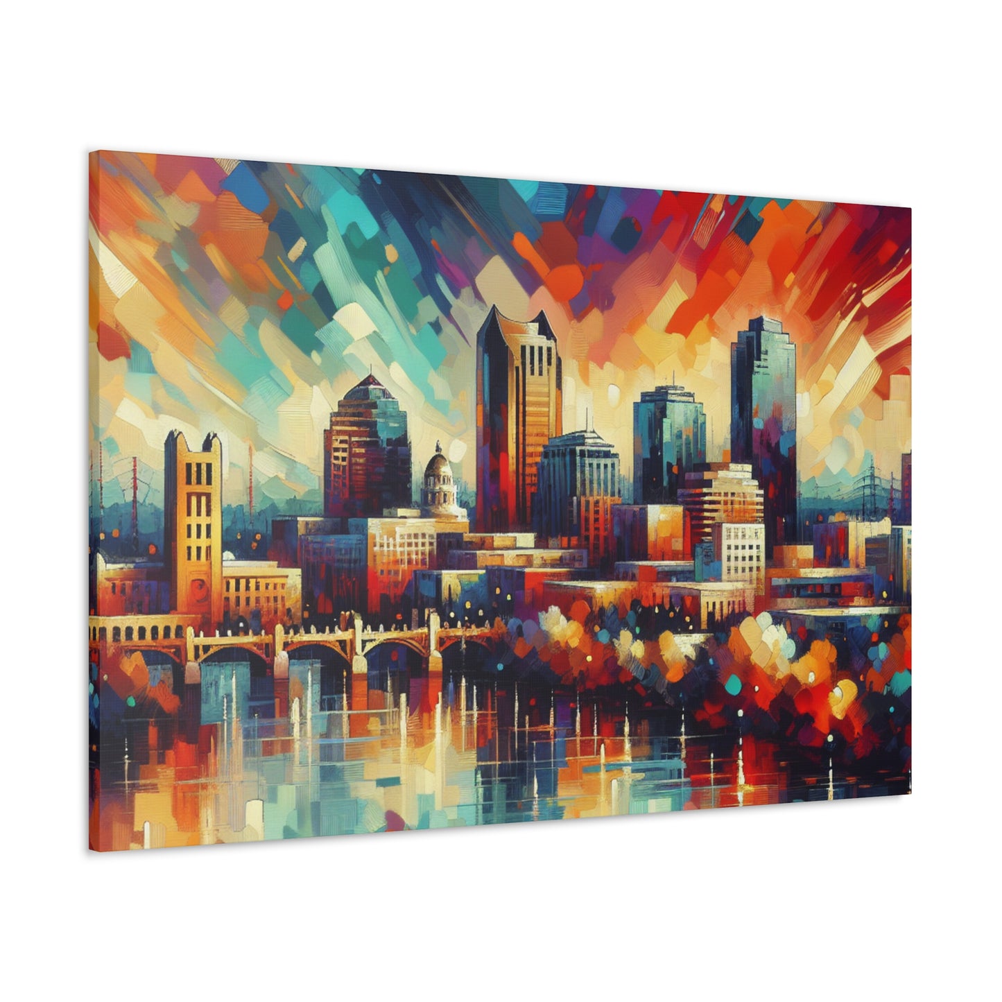 "River of Golden Dreams" - Canvas