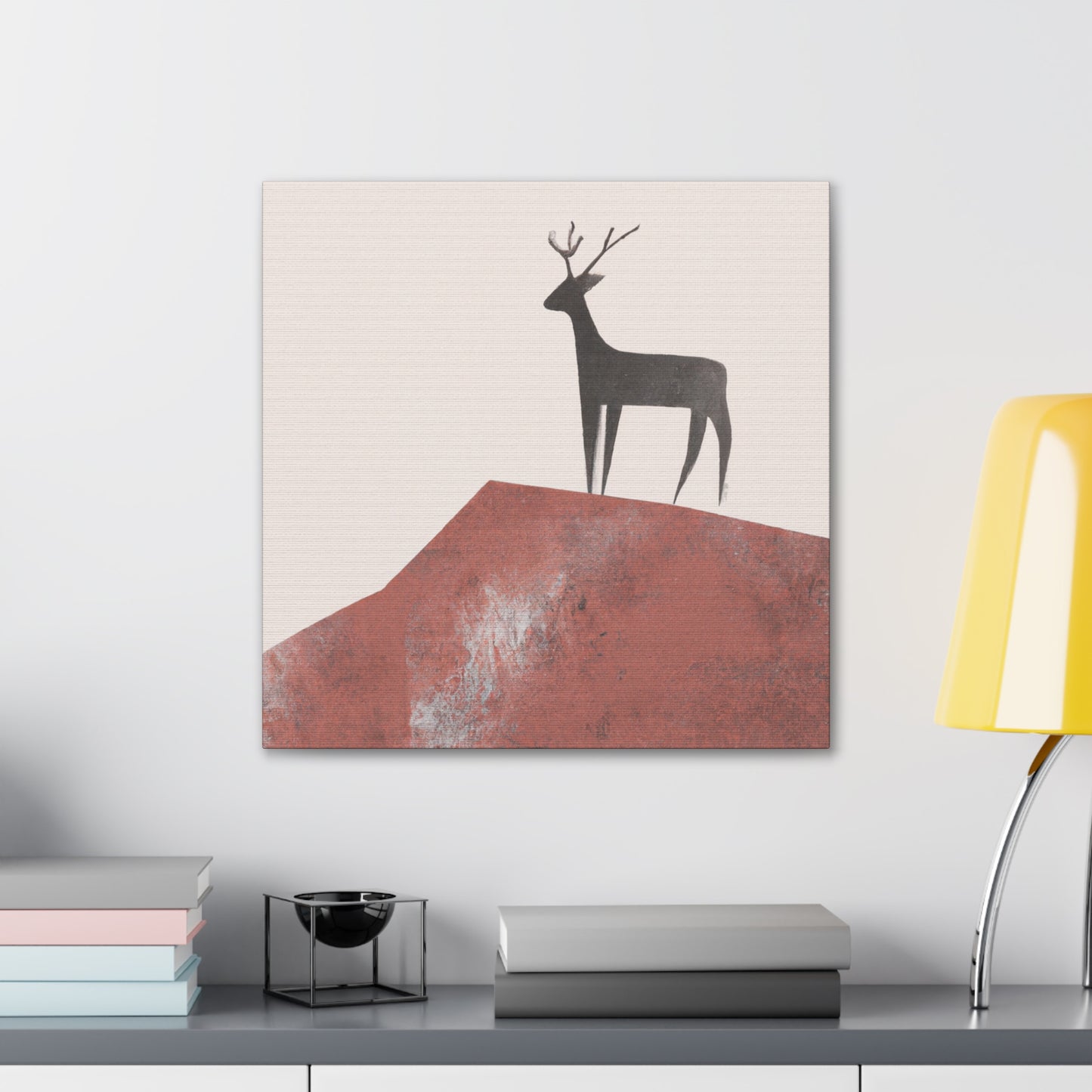 Deer in Simplicity - Canvas