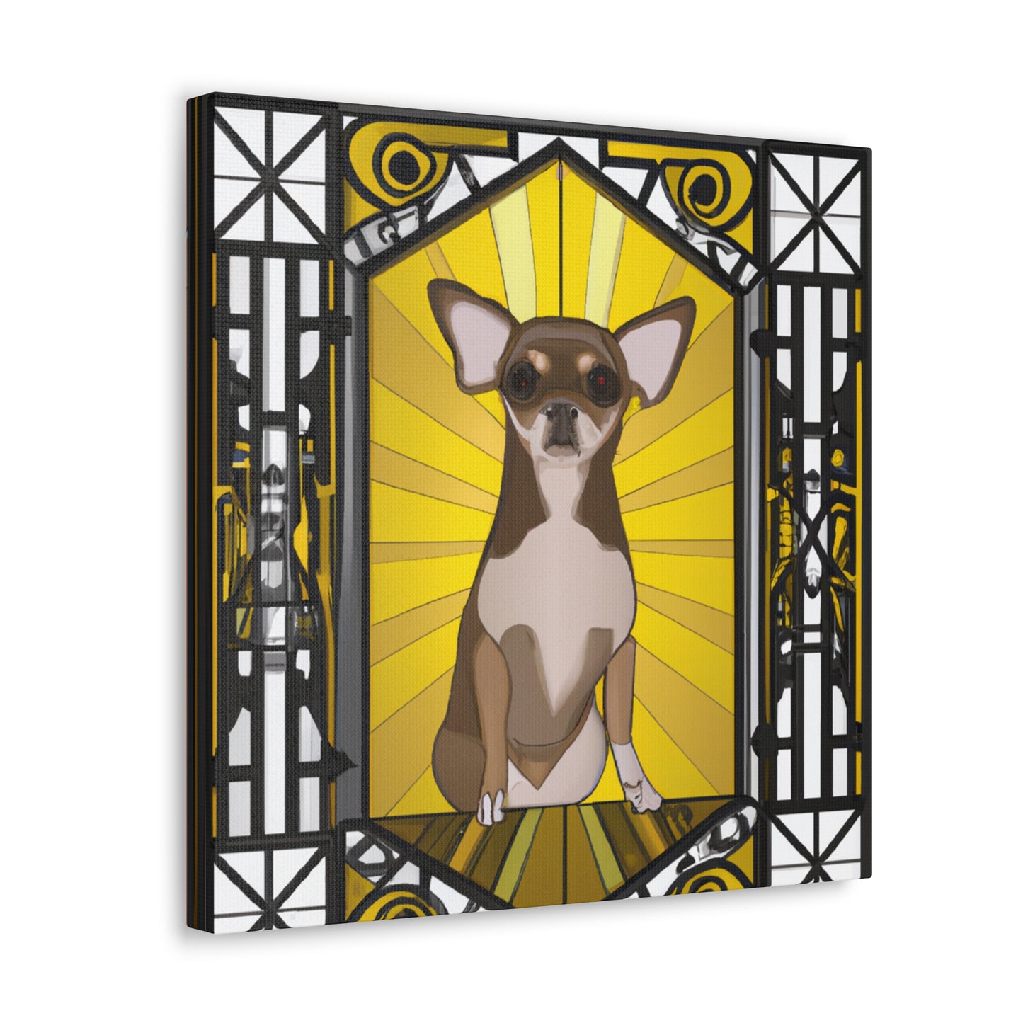 Radiating Chihuahua Splendor - Canvas