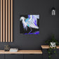 "Snowy Egret Reverie" - Canvas