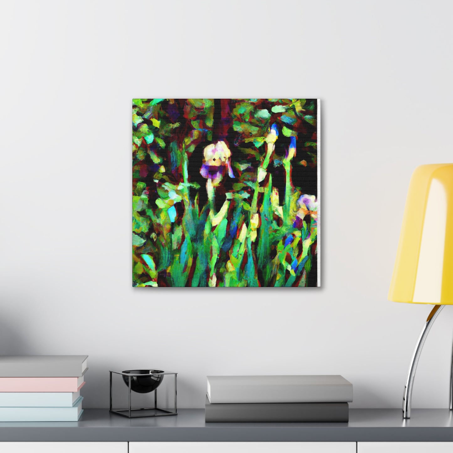 "Iris in Impressionism" - Canvas