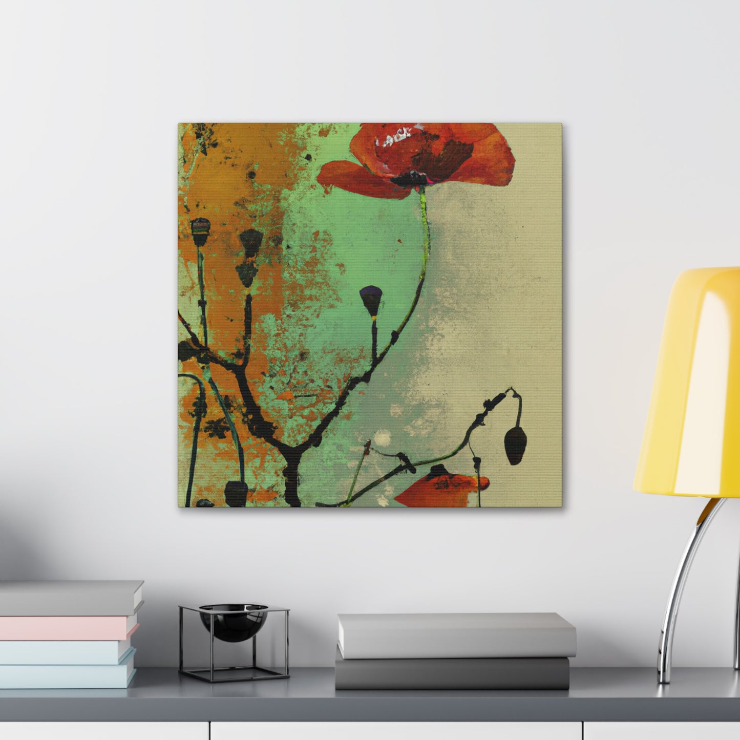 Poppies in Bloom - Canvas