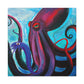 Octopus in Dreamsland - Canvas