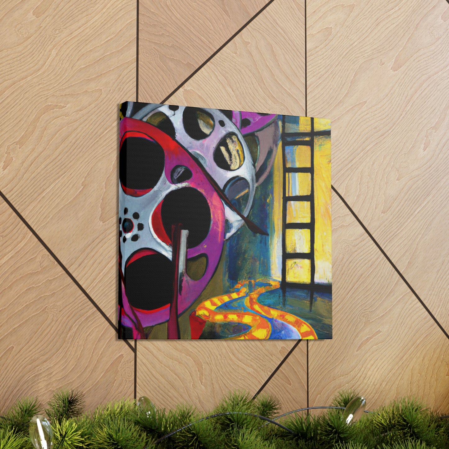 "Movie Reels Fantasia" - Canvas