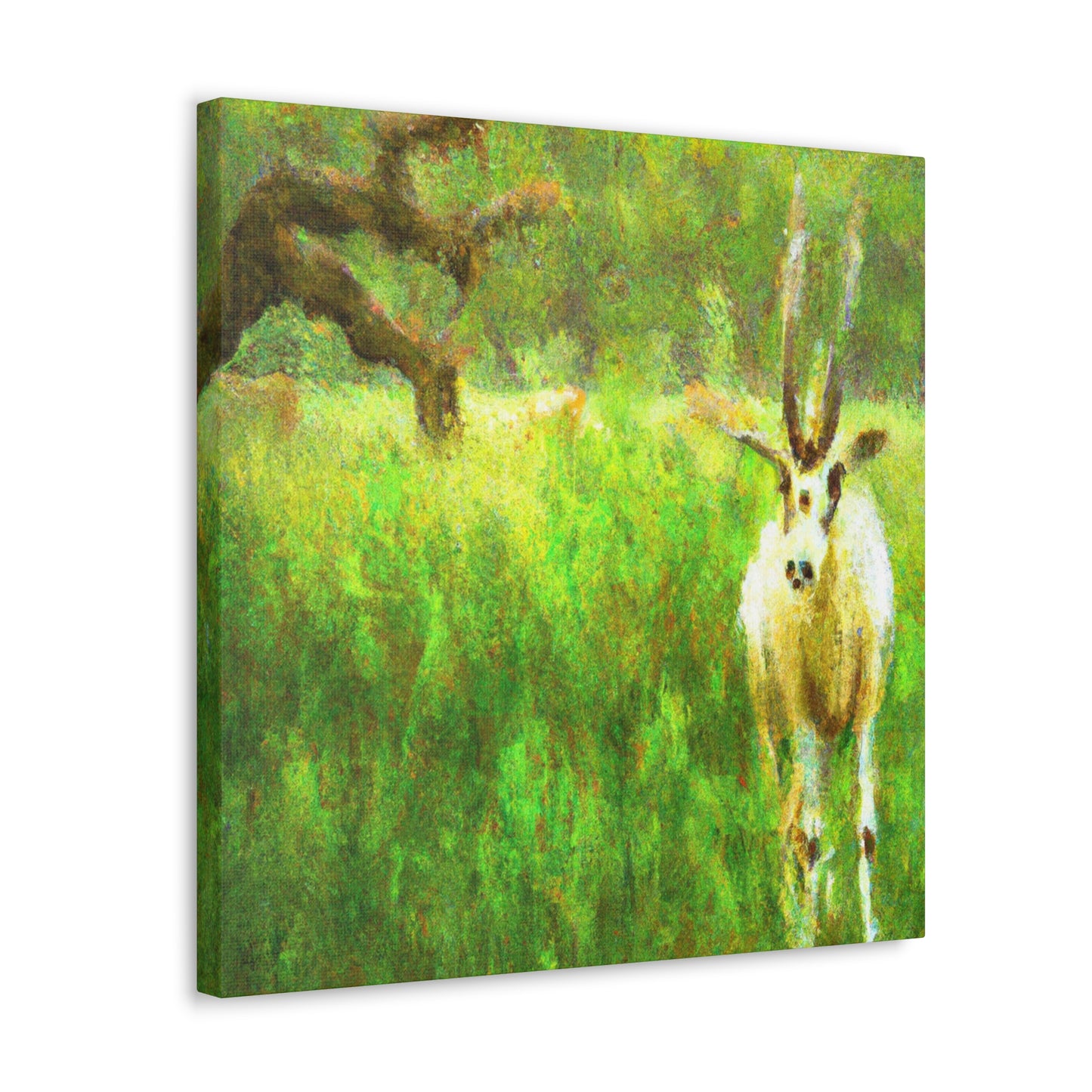 Gazelle in Impressionism - Canvas