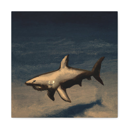 Great White Terror - Canvas