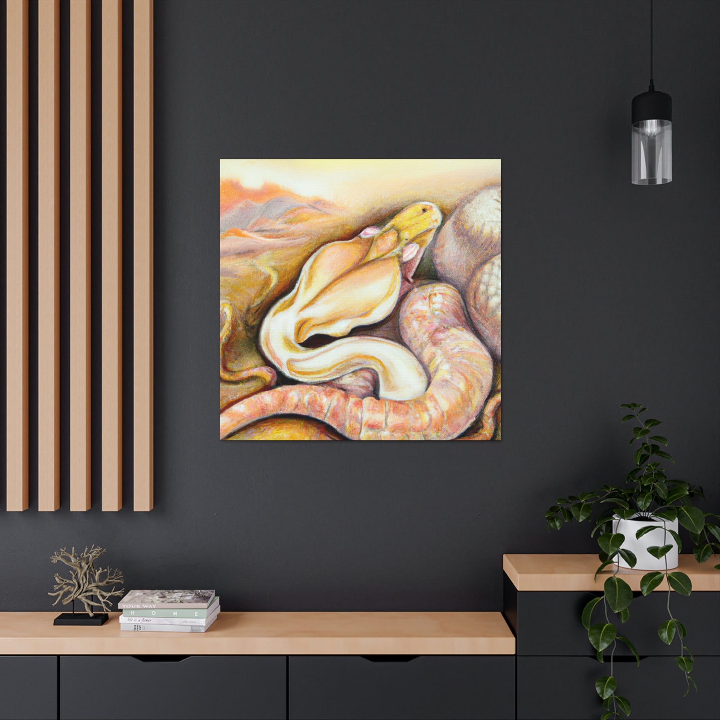 Rattlesnake in Dreamland - Canvas