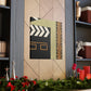 Starry Movie Clapboard - Canvas