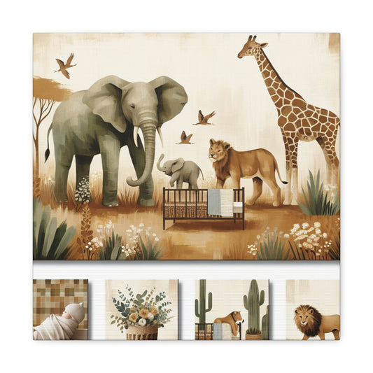 Serenity of the Savanna - Canvas