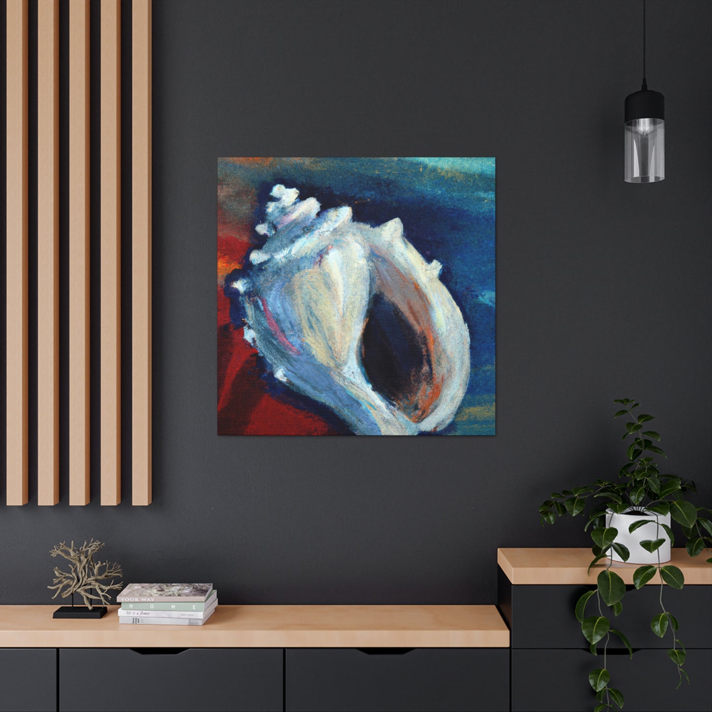 "Sea Shell Symphony" - Canvas