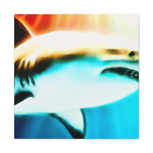 Great White Majesty. - Canvas