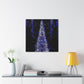 "Winter's Christmas Tree" - Canvas