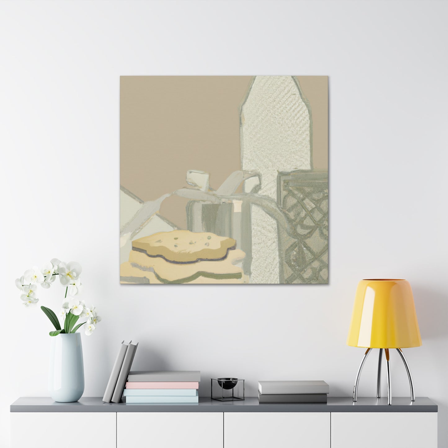 Milk and Cookies Delight - Canvas