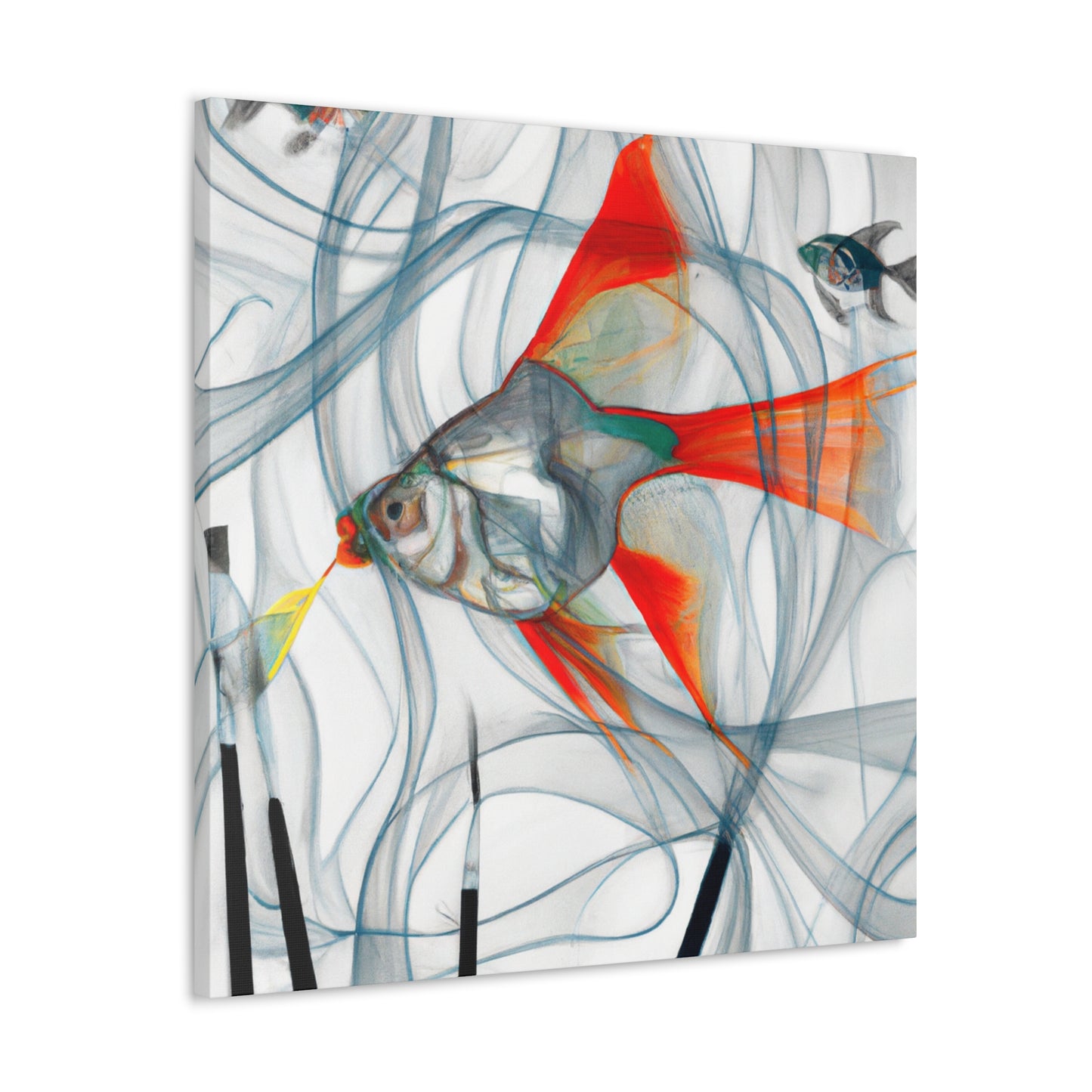 Swordtails in Surreality - Canvas