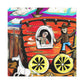 Chuck Wagon Classic Scene - Canvas