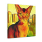 "Abyssinian Pop Adventure" - Canvas