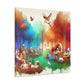 Whispering Woodland Wonders - Canvas