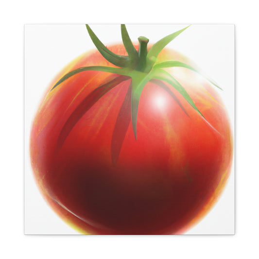 The Tomato's Vibrance - Canvas