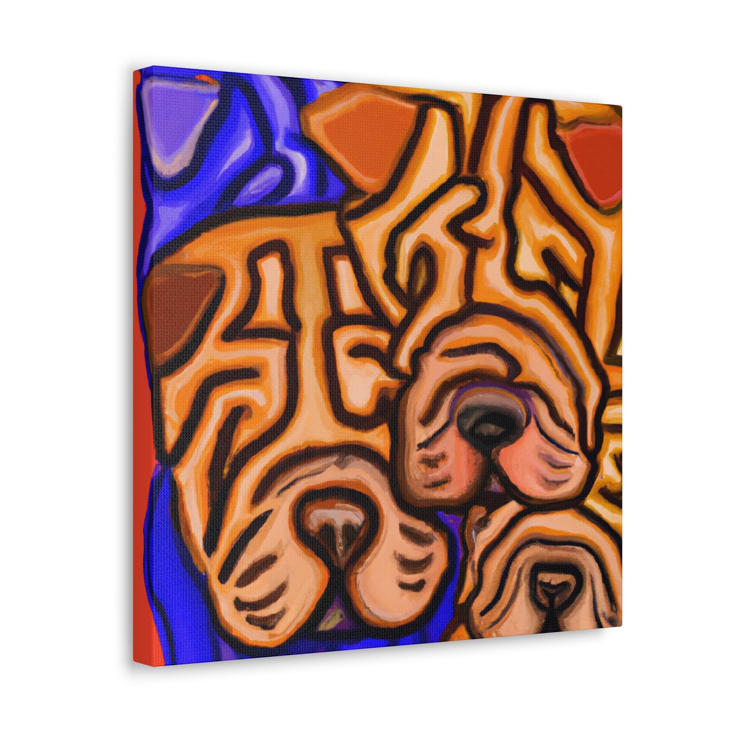 Shar Pei Lyrical Dance - Canvas