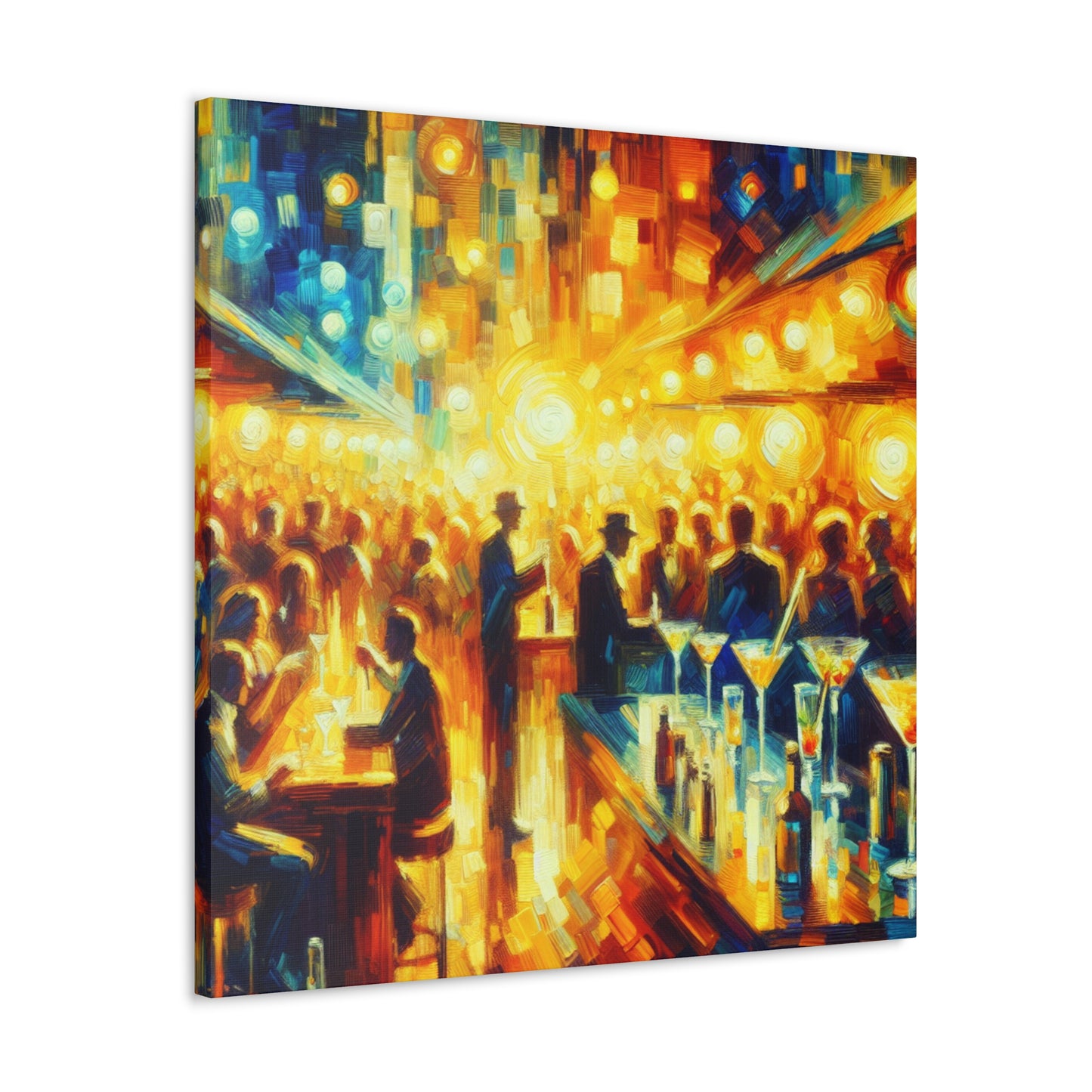 "Intoxicating Nighttime Revelry" - Canvas