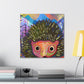 "Hedgehog in Abstraction" - Canvas