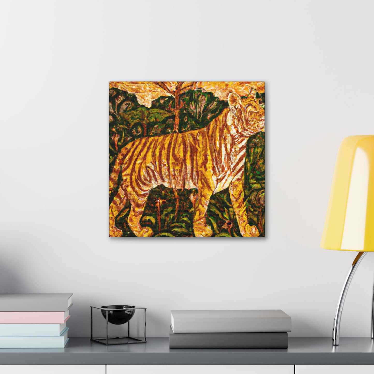 "Tiger in Splendid Opulence" - Canvas