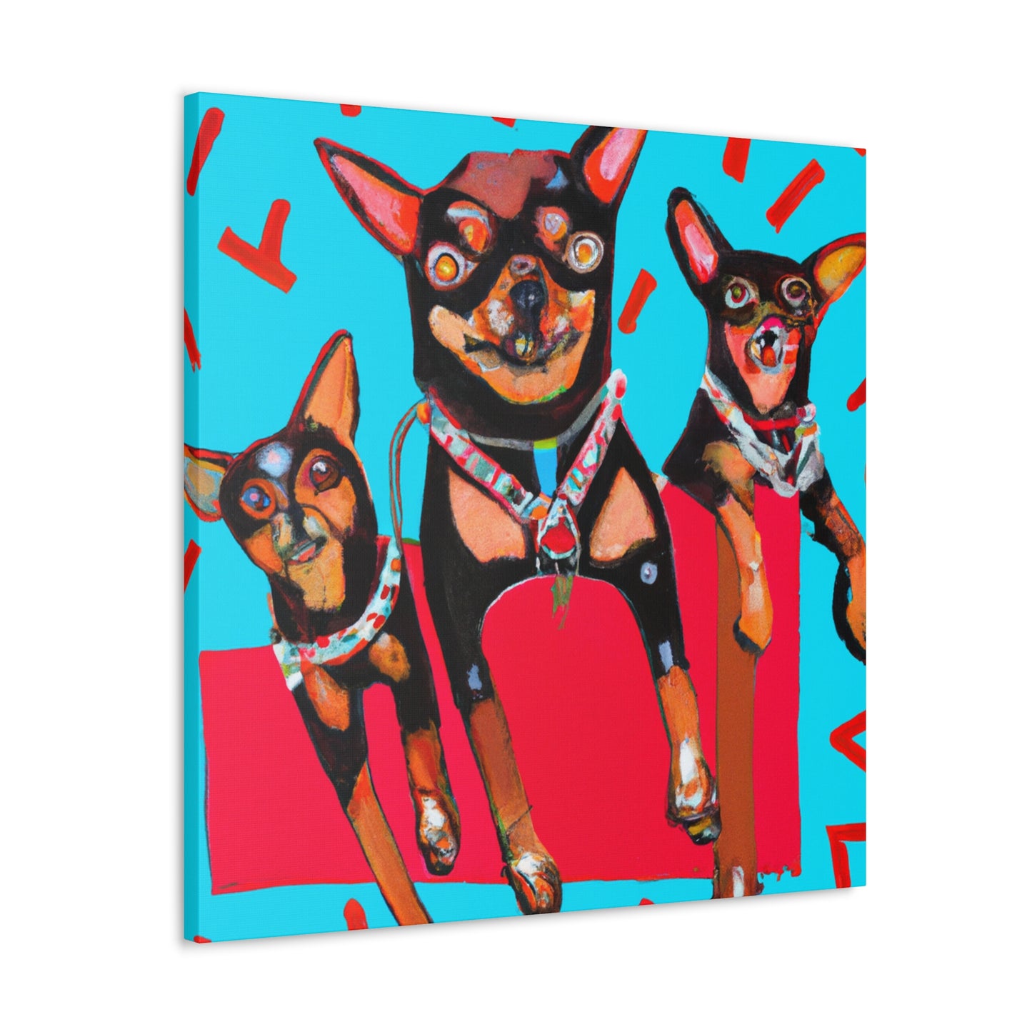 "Portrait of a Chihuahua" - Canvas