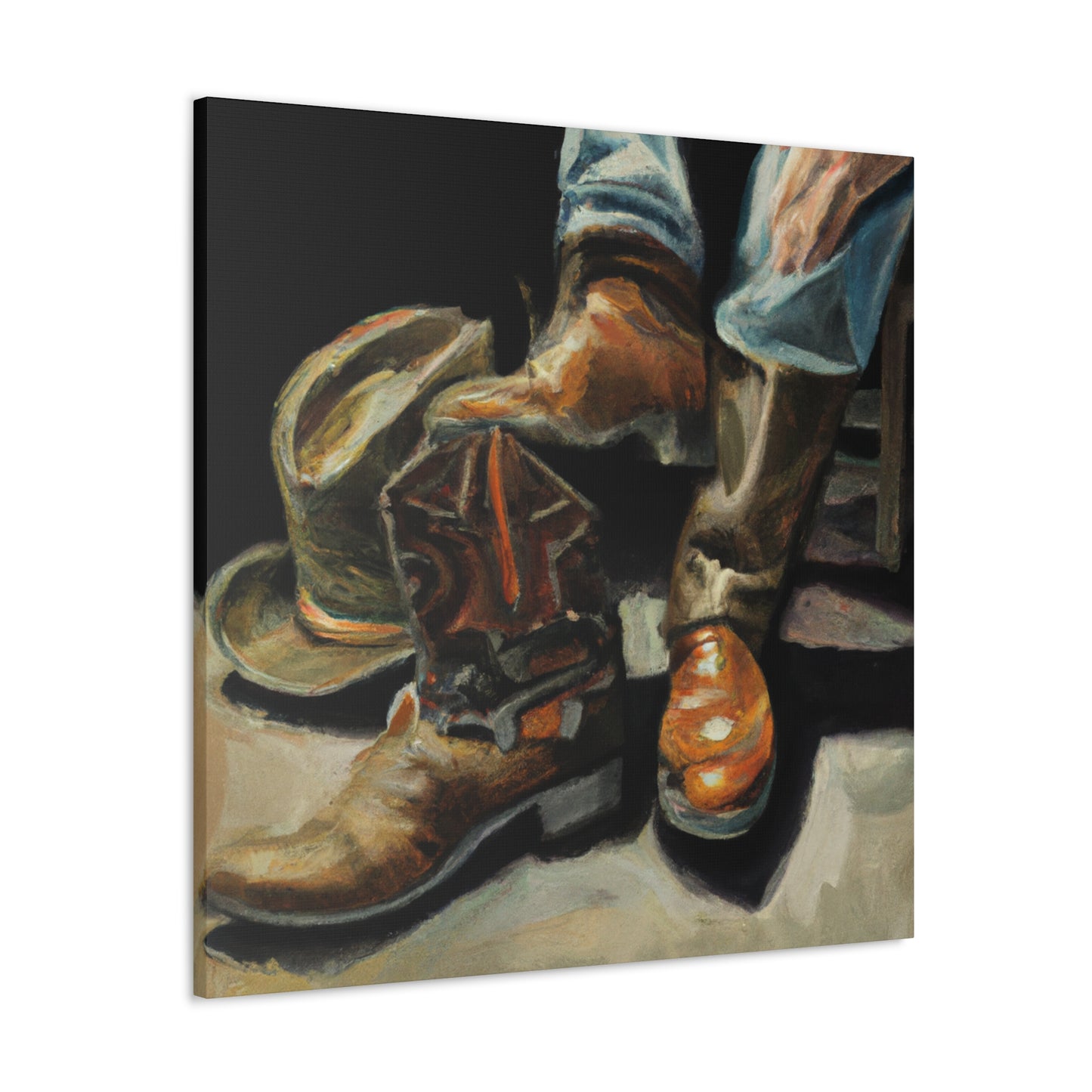 Boots in Realism Style - Canvas