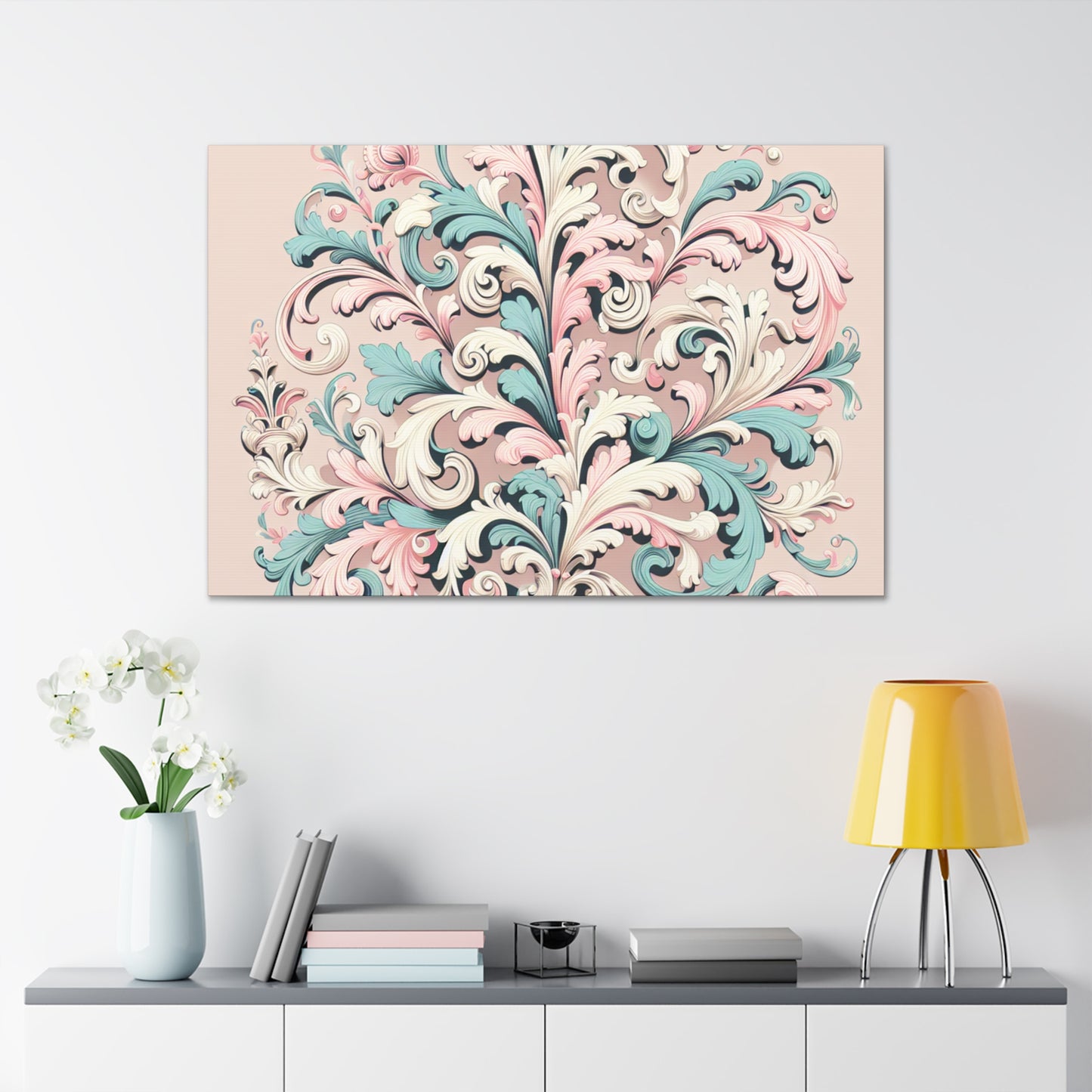 "Whimsical Symphony Unfolding" - Canvas