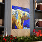 Polar Bear in Hues - Canvas