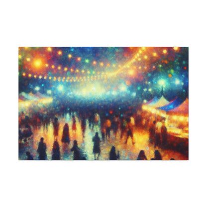 "Vibrant Festival Rhapsody" - Canvas