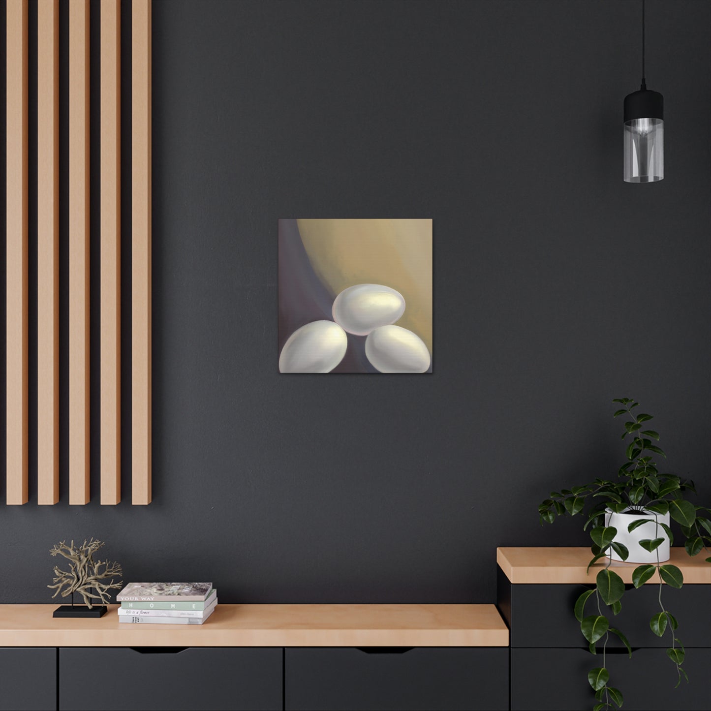 "Eggs in Flight' - Canvas