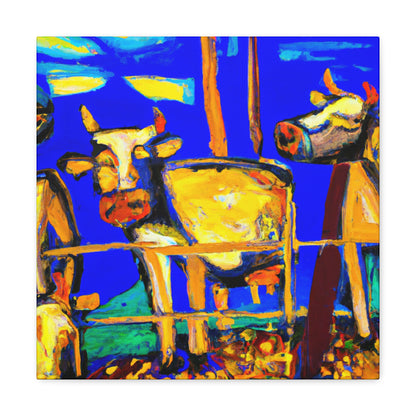 "Cow of Emotional Splendor" - Canvas