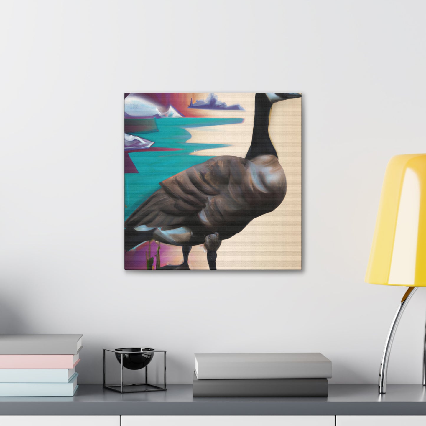 "Goose's Surreal Dream" - Canvas