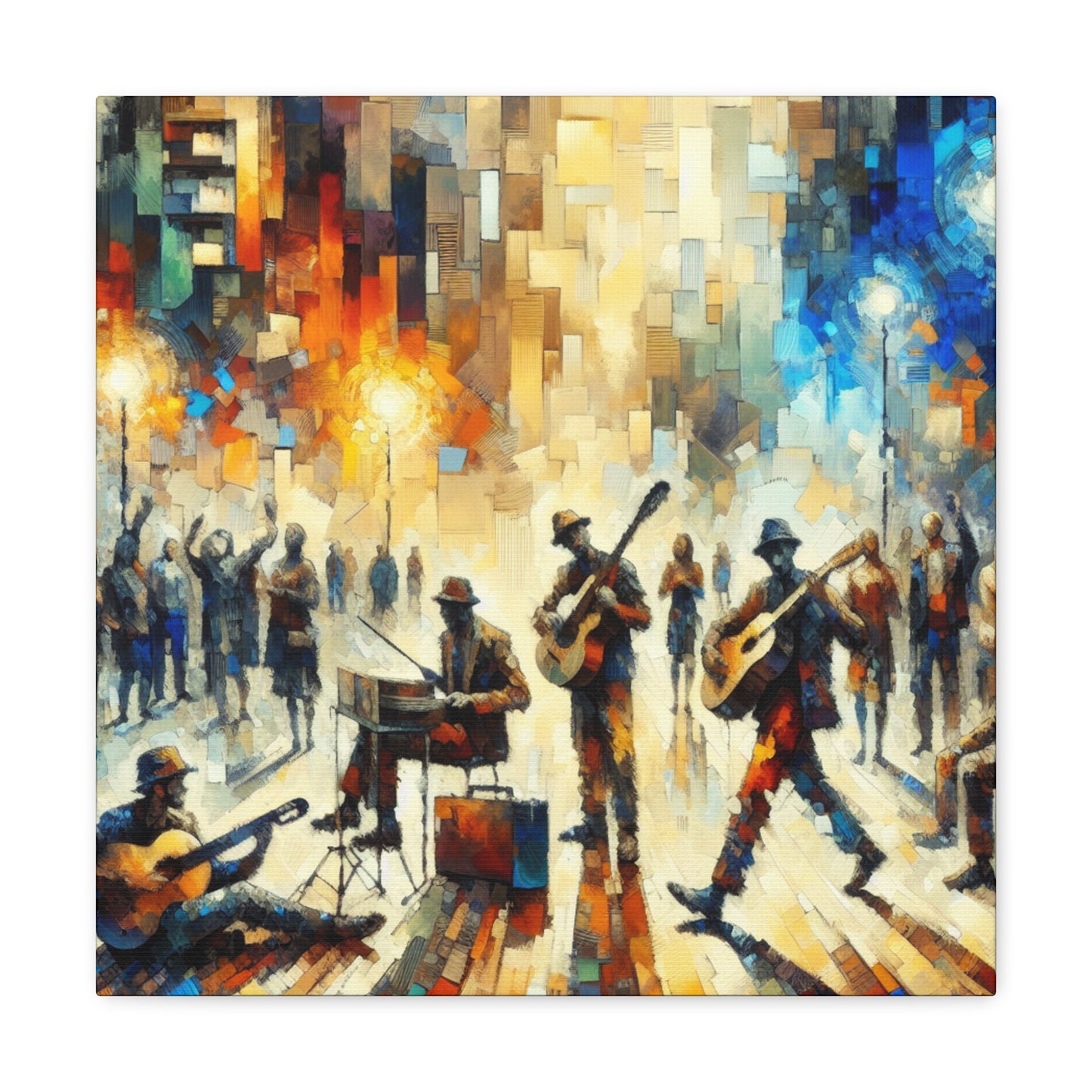 Dynamic Urban Rhythm - Canvas