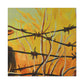 Barbed Wire Mirage - Canvas