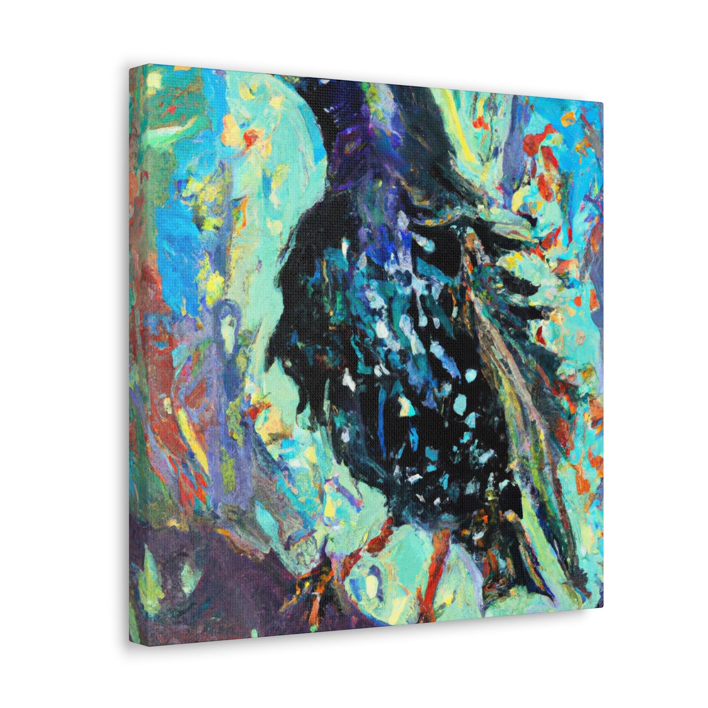 European Starling Impression - Canvas