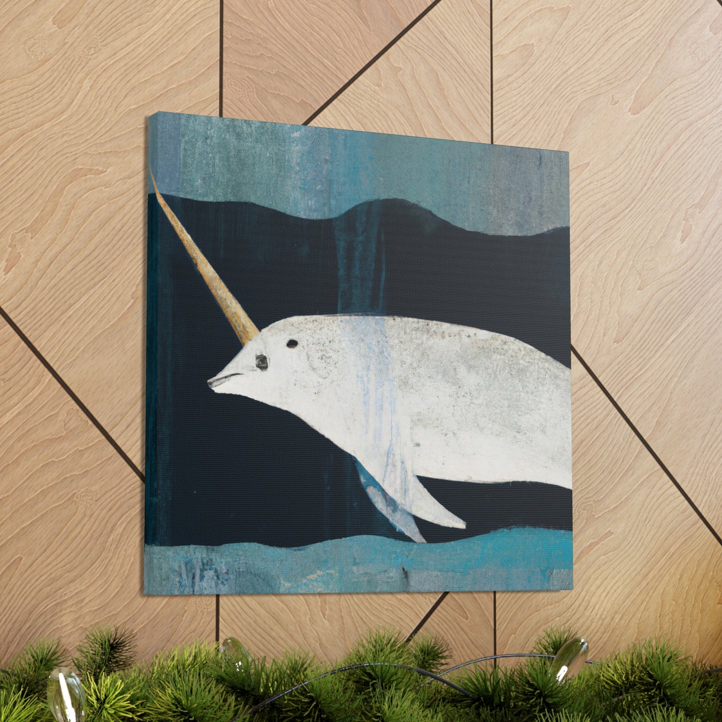 Narwhal's Mystic Dance - Canvas