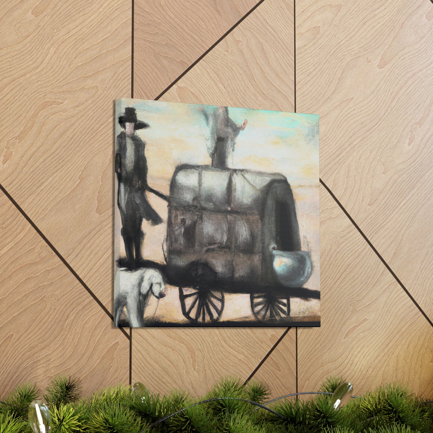 "Chuck-Wagon in Surreality" - Canvas