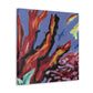 "Coral in Abstraction" - Canvas